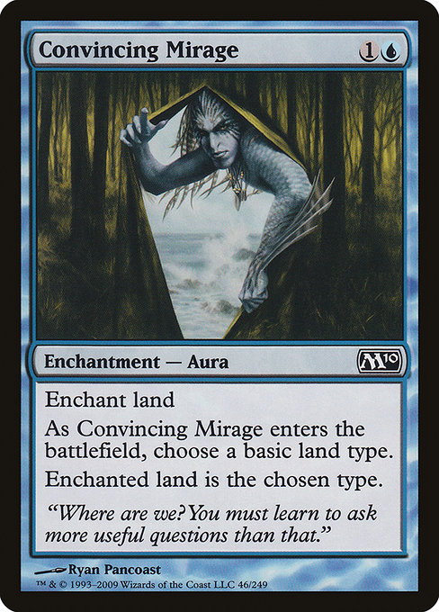 Convincing Mirage - Magic 2010 Common Card