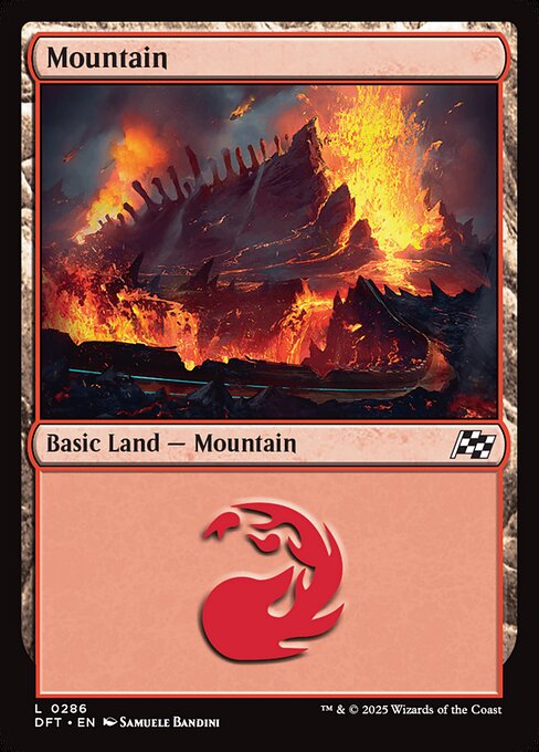 Mountain - Aetherdrift Common Card