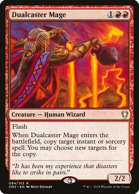Dualcaster Mage - Commander Anthology Volume II Rare Card