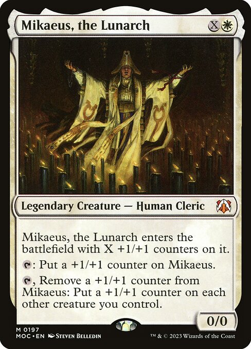 Mikaeus, the Lunarch - March of the Machine Commander Mythic Card