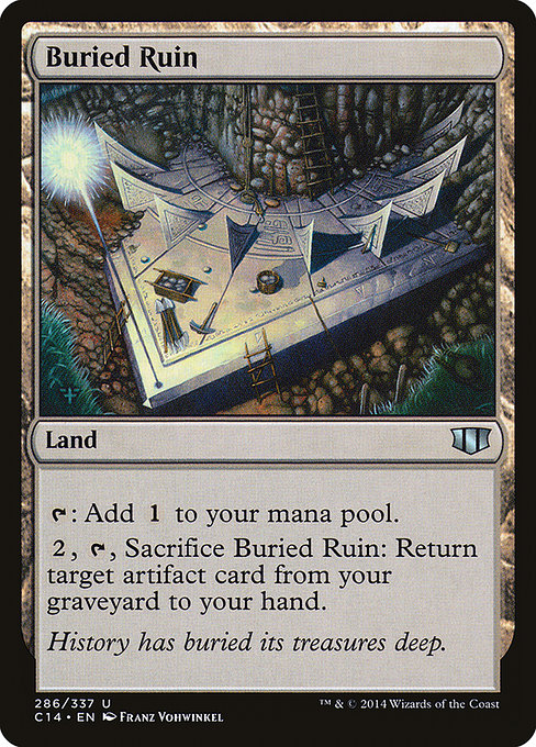 Buried Ruin - Commander 2014 Uncommon Card