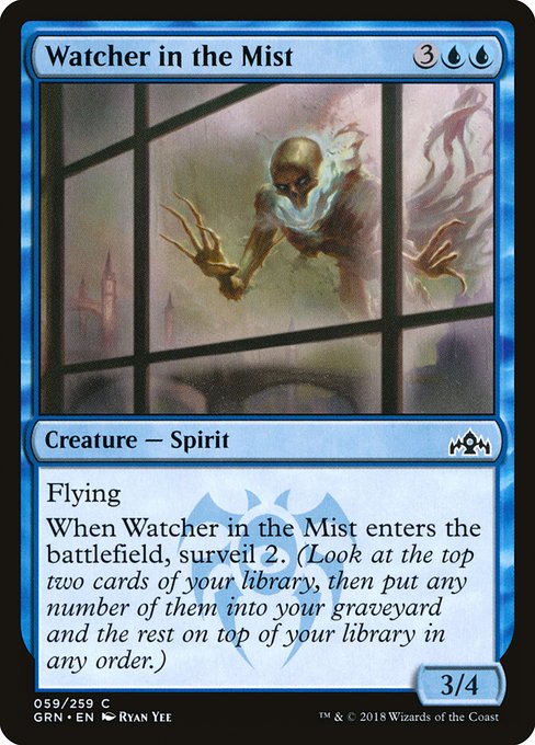 Watcher in the Mist - Guilds of Ravnica Common Card