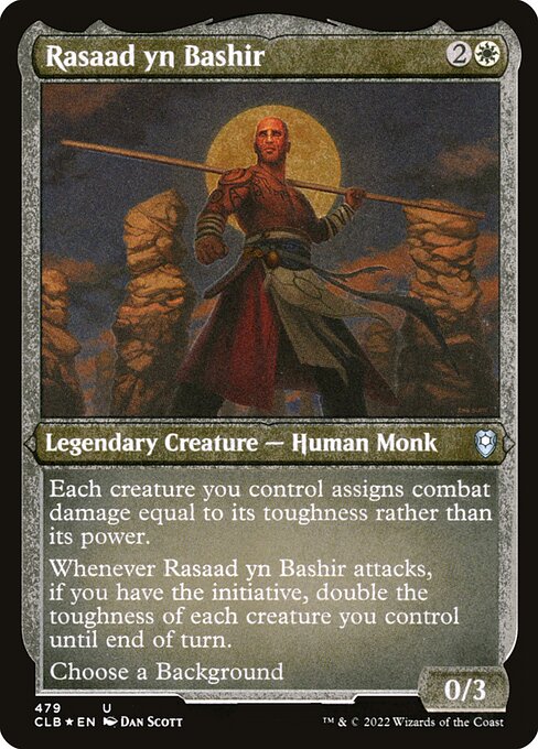 Rasaad yn Bashir - Commander Legends: Battle for Baldur's Gate Uncommon Card