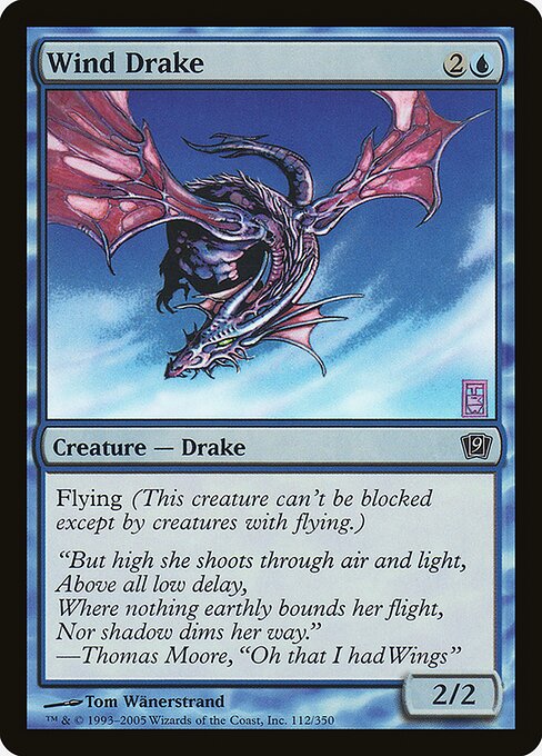 Wind Drake - Ninth Edition Common Card