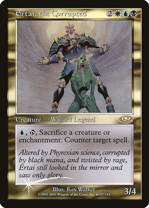 Ertai, the Corrupted - Planeshift Rare Card