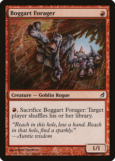 Boggart Forager - Lorwyn Common Card