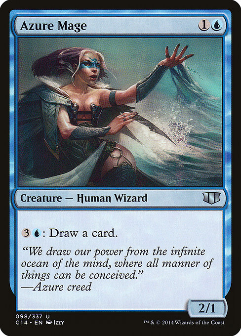 Azure Mage - Commander 2014 Uncommon Card