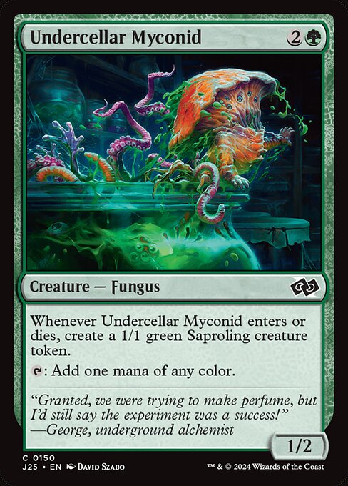 Undercellar Myconid - Foundations Jumpstart Common Card
