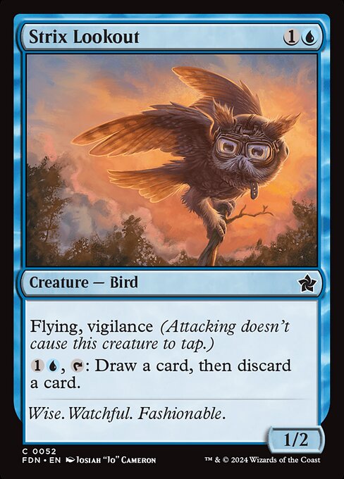 Strix Lookout - Foundations Common Card
