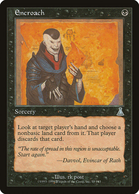 Encroach - Urza's Destiny Uncommon Card