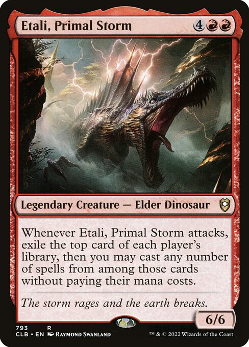 Etali, Primal Storm - Commander Legends: Battle for Baldur's Gate Rare Card