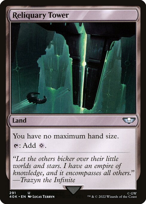 Reliquary Tower - Warhammer 40,000 Commander Uncommon Card