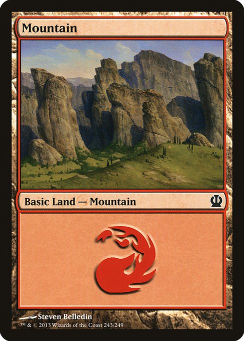 Mountain - Theros Common Card