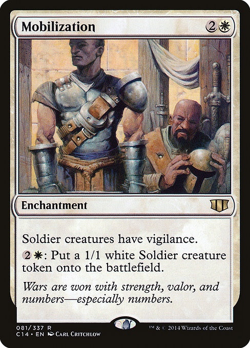 Mobilization - Commander 2014 Rare Card