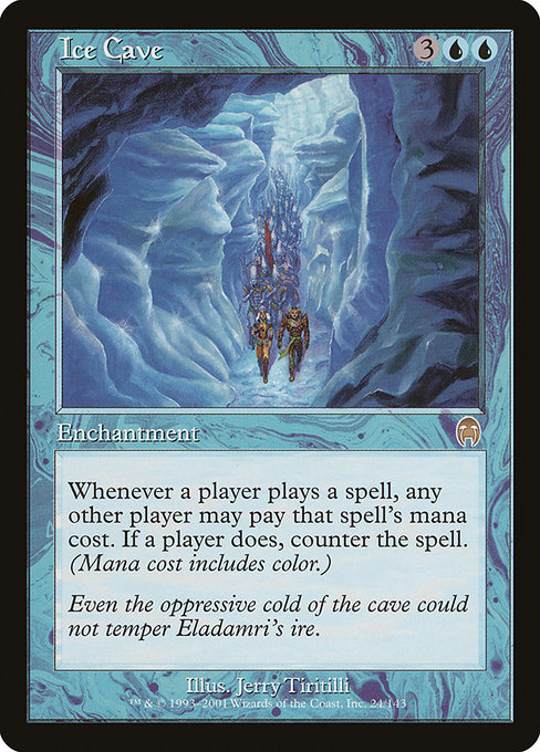 Ice Cave - Apocalypse Rare Card