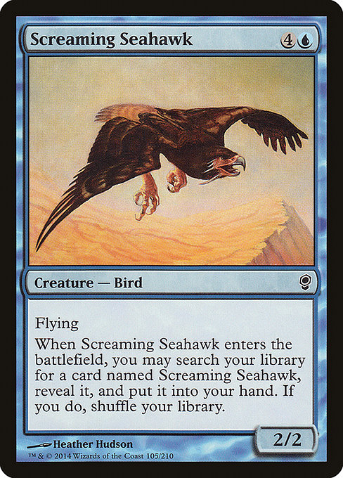 Screaming Seahawk - Conspiracy Common Card