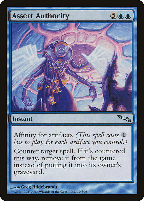 Assert Authority - Mirrodin Uncommon Card