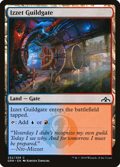 Izzet Guildgate - Guilds of Ravnica Common Card