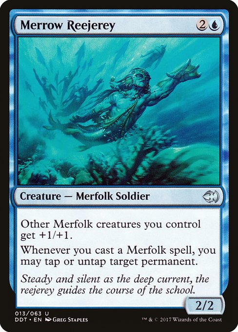 Merrow Reejerey - Duel Decks: Merfolk vs. Goblins Uncommon Card