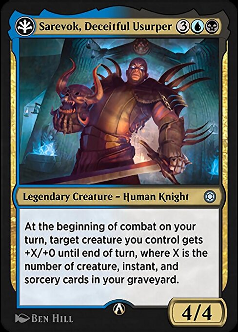 Sarevok, Deceitful Usurper - Alchemy Horizons: Baldur's Gate Uncommon Card