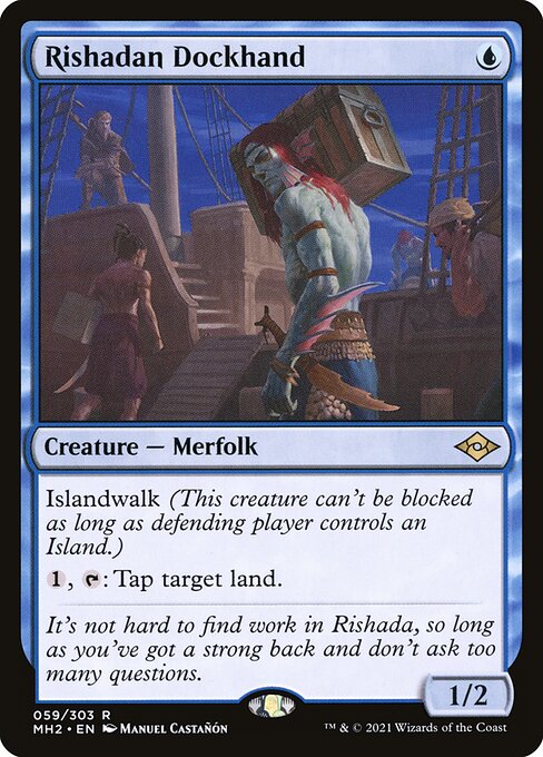 Rishadan Dockhand - Modern Horizons 2 Rare Card