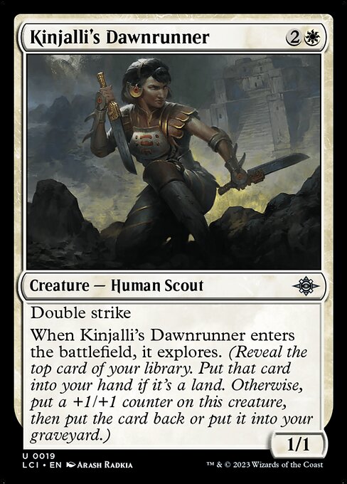 Kinjalli's Dawnrunner - The Lost Caverns of Ixalan Uncommon Card