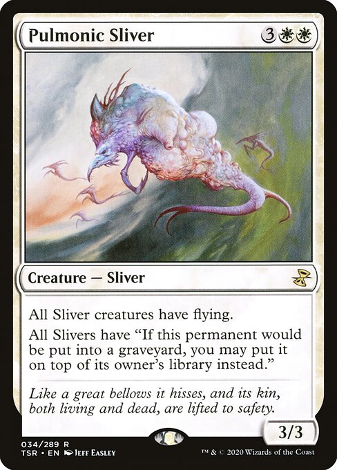 Pulmonic Sliver - Time Spiral Remastered Rare Card