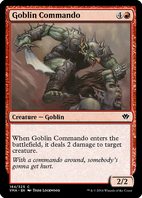 Goblin Commando - Vintage Masters Common Card