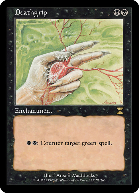 Deathgrip - Masters Edition IV Rare Card