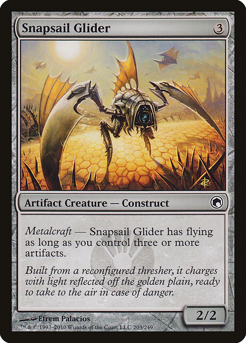 Snapsail Glider - Scars of Mirrodin Common Card