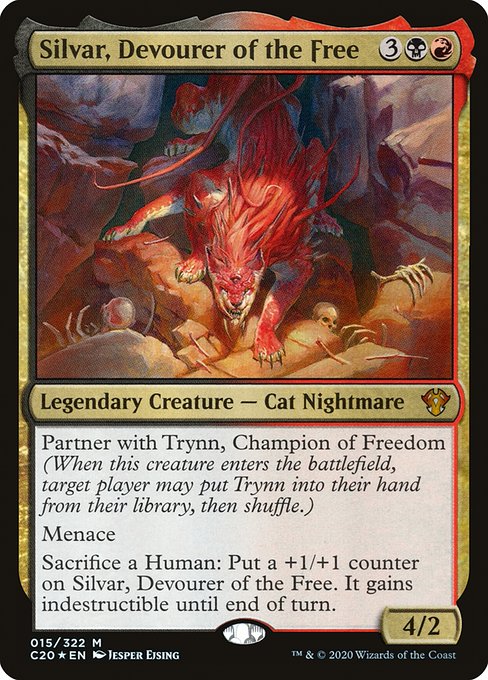 Silvar, Devourer of the Free - Commander 2020 Mythic Card