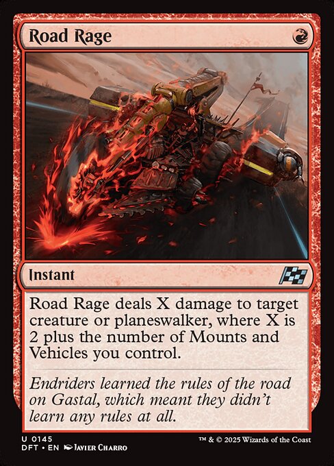 Road Rage - Aetherdrift Uncommon Card