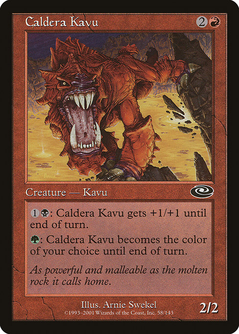 Caldera Kavu - Planeshift Common Card