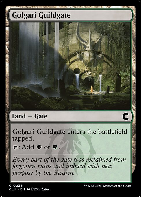 Golgari Guildgate - Ravnica: Clue Edition Common Card