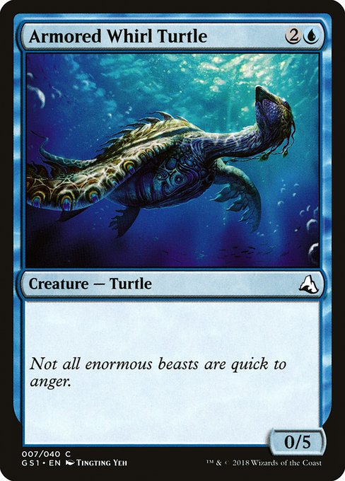 Armored Whirl Turtle - Global Series Jiang Yanggu & Mu Yanling Common Card