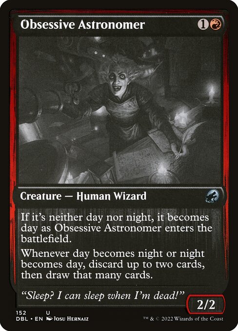 Obsessive Astronomer - Innistrad: Double Feature Uncommon Card