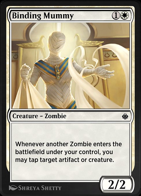 Binding Mummy - Amonkhet Remastered Common Card