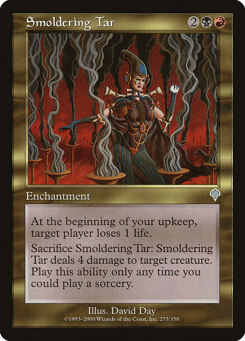 Smoldering Tar - Invasion Uncommon Card