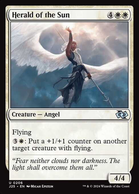 Herald of the Sun - Foundations Jumpstart Uncommon Card