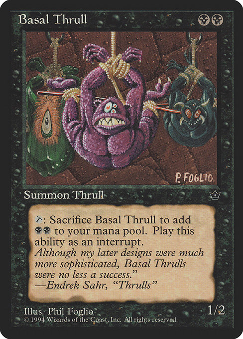 Basal Thrull - Fallen Empires Common Card