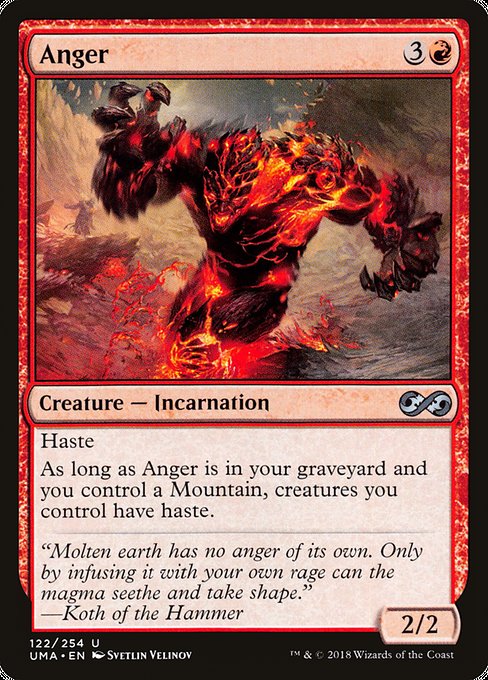 Anger - Ultimate Masters Uncommon Card