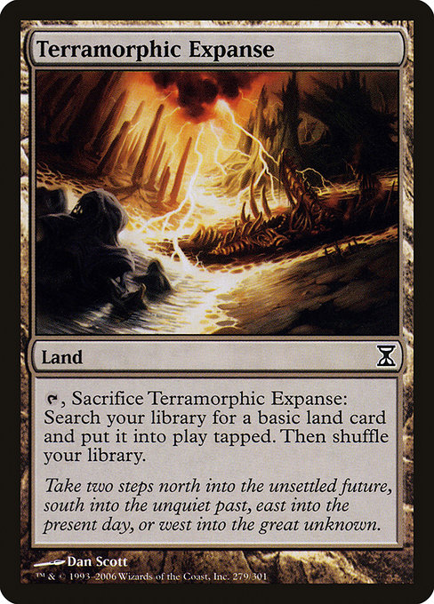 Terramorphic Expanse - Time Spiral Common Card