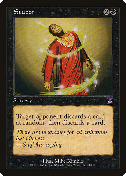 Stupor - Time Spiral Timeshifted Special Card