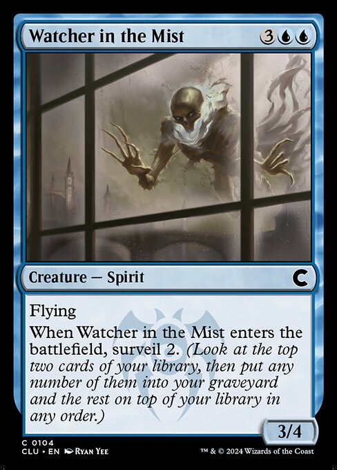 Watcher in the Mist - Ravnica: Clue Edition Common Card