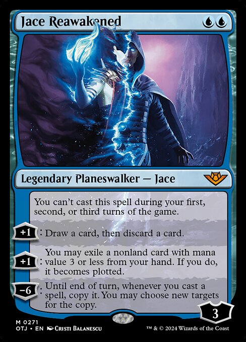 Jace Reawakened - Outlaws of Thunder Junction Mythic Card