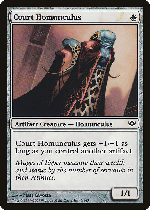 Court Homunculus - Conflux Common Card