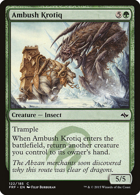 Ambush Krotiq - Fate Reforged Common Card