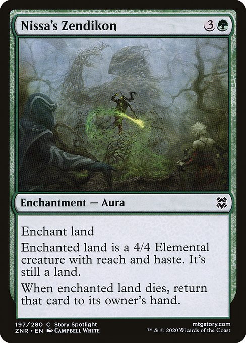 Nissa's Zendikon - Zendikar Rising Common Card