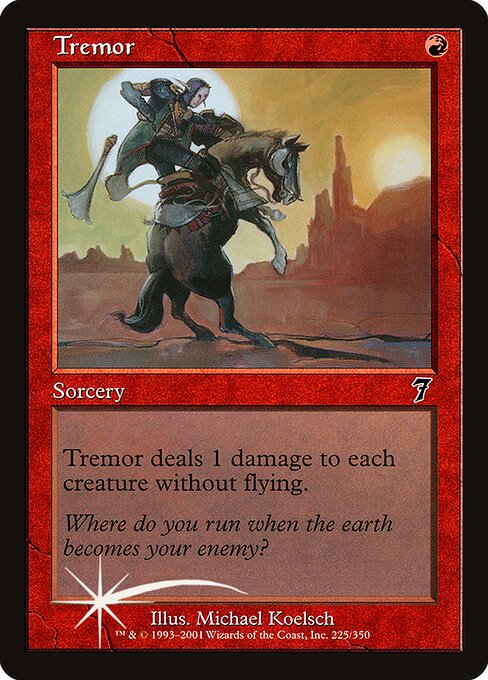 Tremor - Seventh Edition Common Card