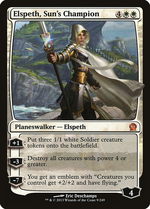Elspeth, Sun's Champion - Theros Mythic Card